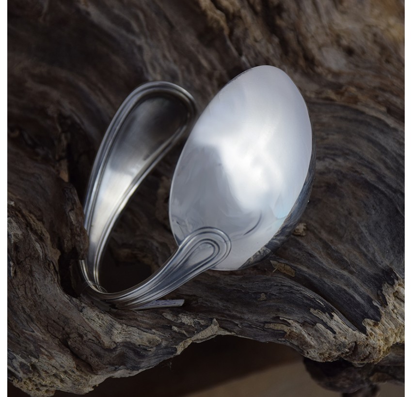 STERLING SILVER SPOON BANGLE