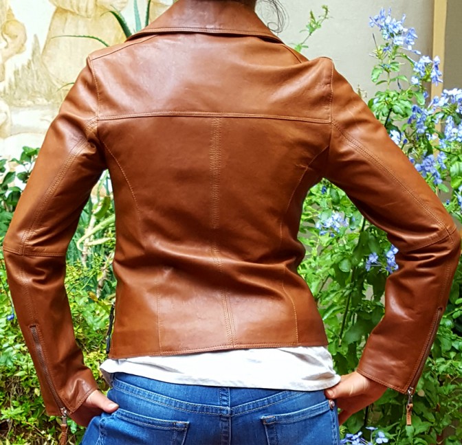 Chiodo Soft Leather Woman's Jacket