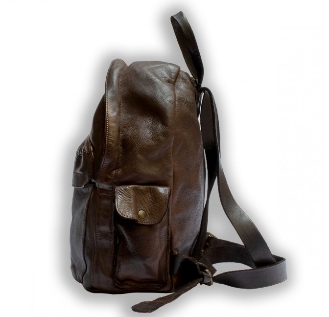 SOFT AND LIGHT PIECE-DYED-WASHED BACKPACK