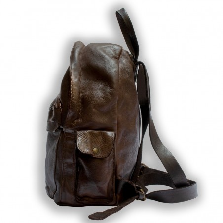 SOFT AND LIGHT PIECE-DYED-WASHED BACKPACK