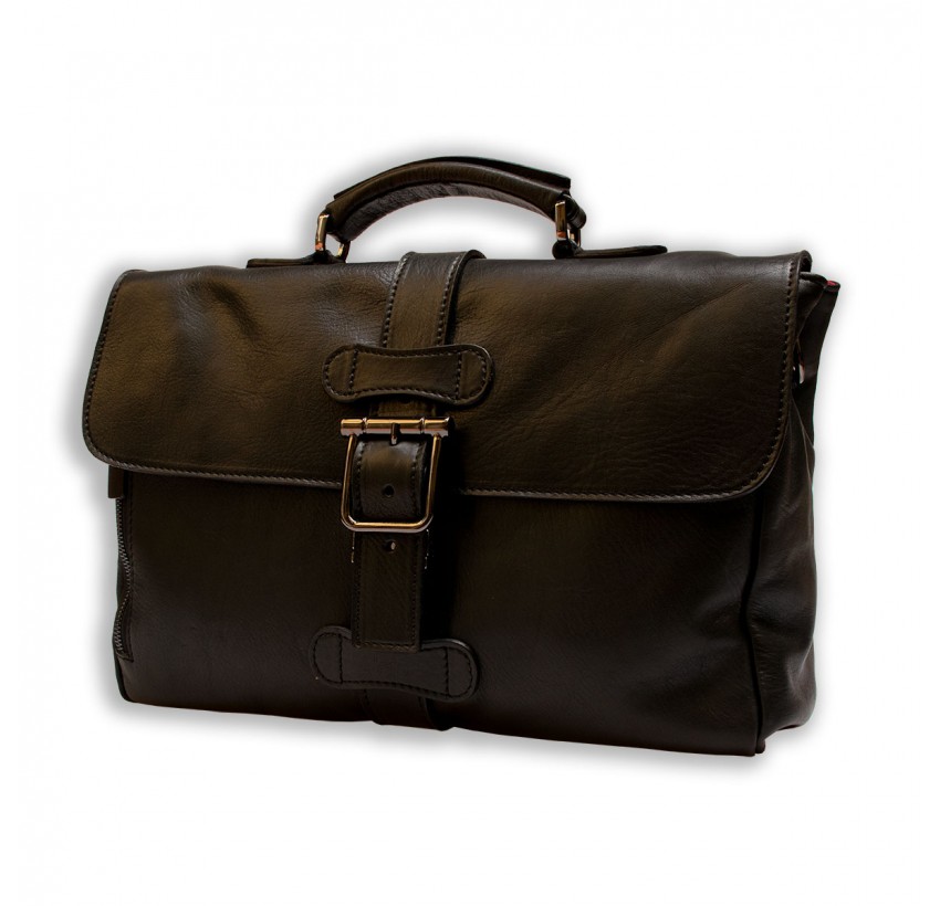VEGETALE TANNED MAN'S BRIEFCASE