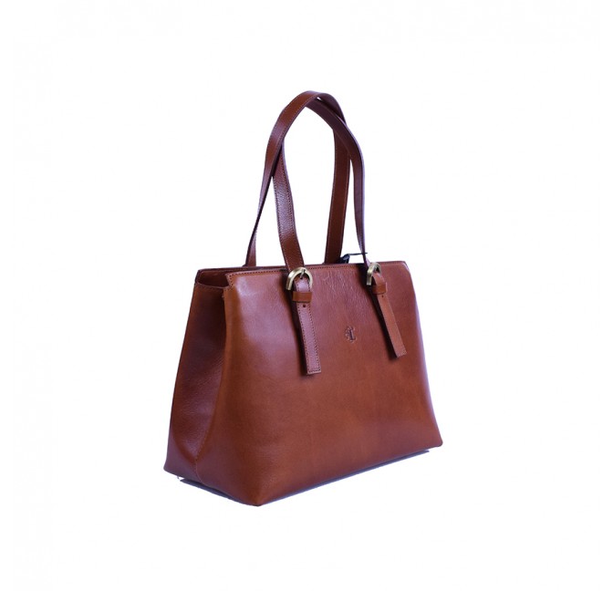 CLASSIC TUSCAN LEATHER SHOPPING BAG