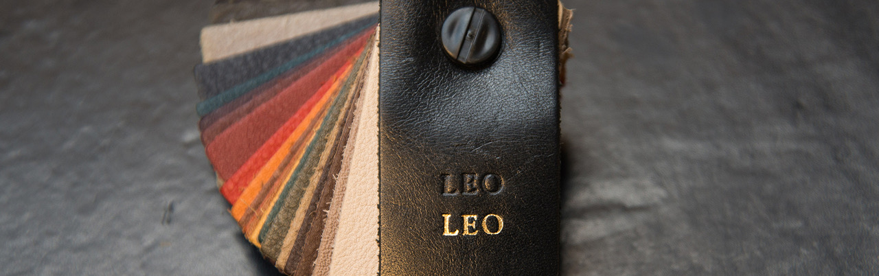 Personalize your leather item
